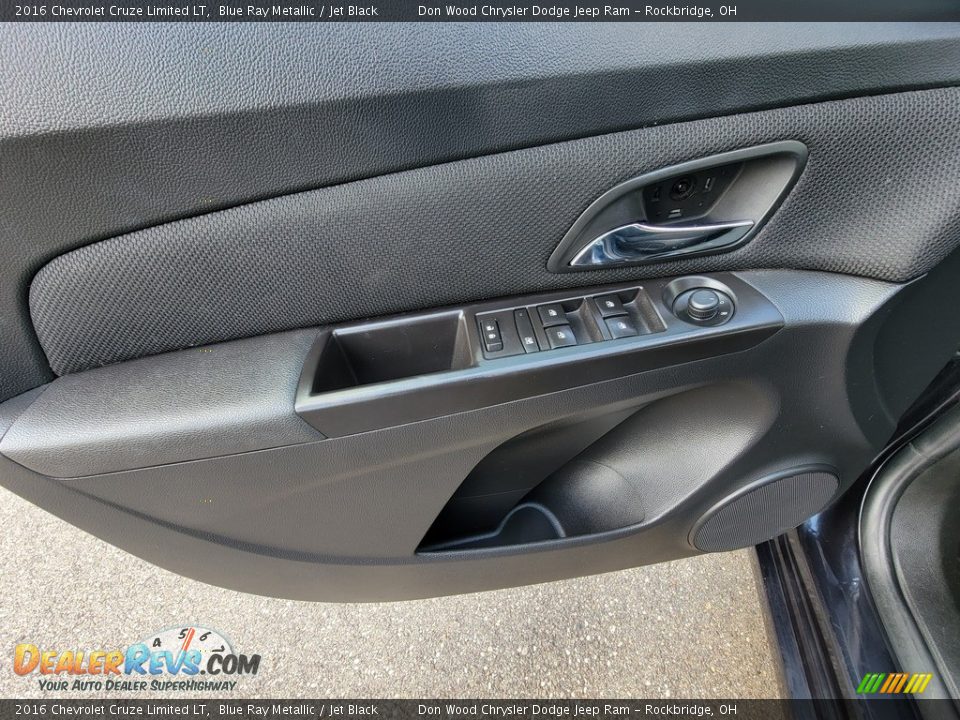 2016 Chevrolet Cruze Limited LT Blue Ray Metallic / Jet Black Photo #14
