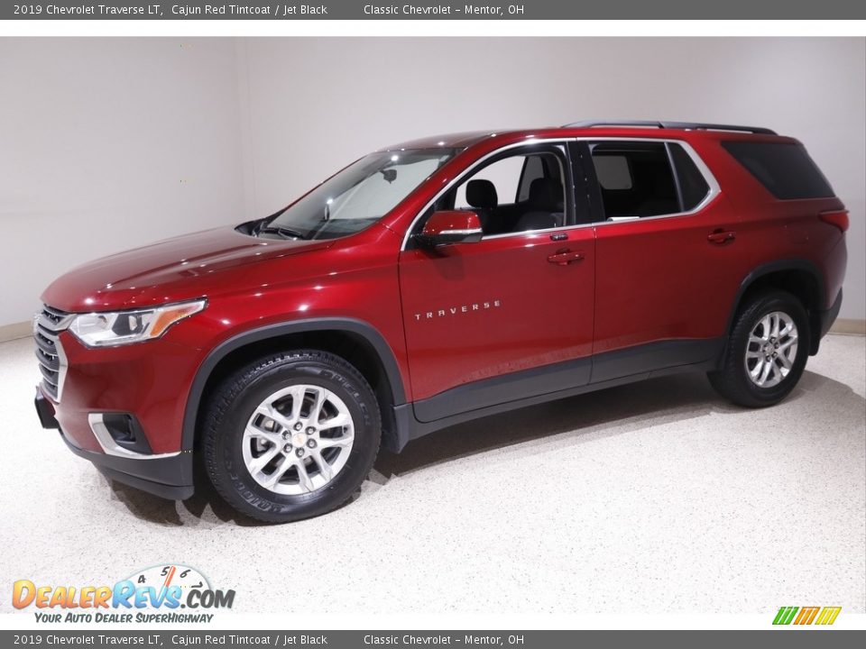 2019 Chevrolet Traverse LT Cajun Red Tintcoat / Jet Black Photo #3