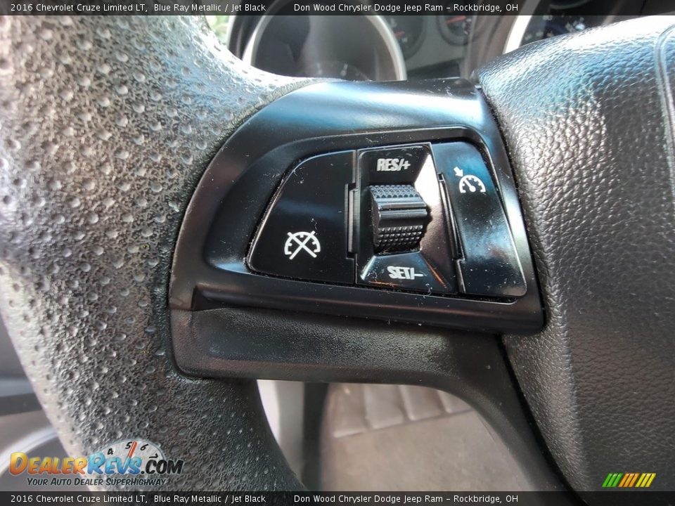 2016 Chevrolet Cruze Limited LT Blue Ray Metallic / Jet Black Photo #19