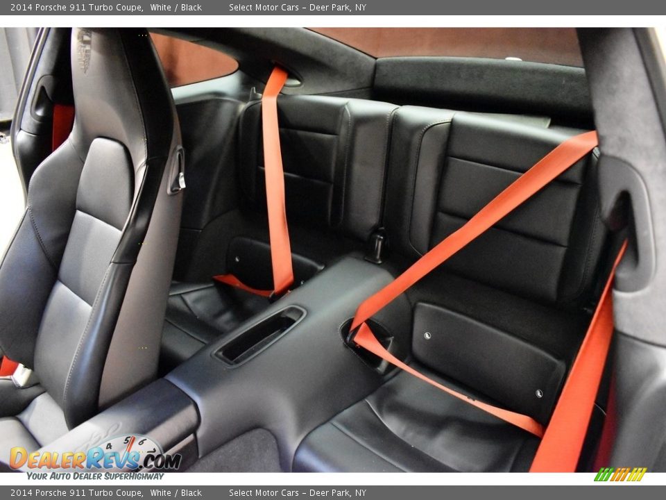 Rear Seat of 2014 Porsche 911 Turbo Coupe Photo #21