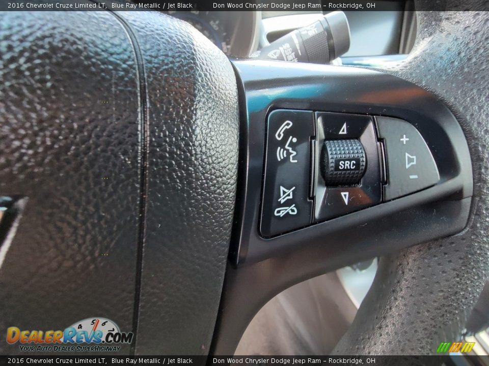 2016 Chevrolet Cruze Limited LT Blue Ray Metallic / Jet Black Photo #20