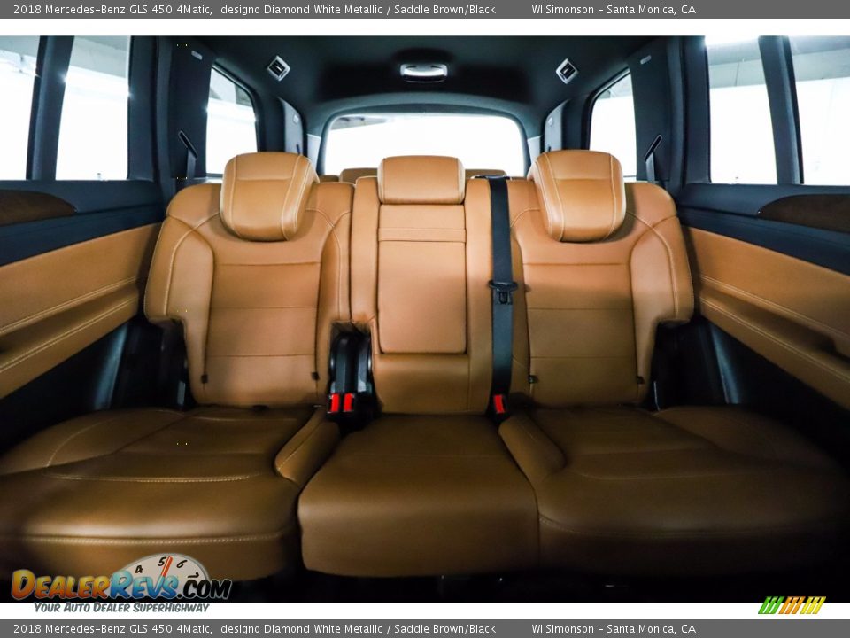 Rear Seat of 2018 Mercedes-Benz GLS 450 4Matic Photo #34