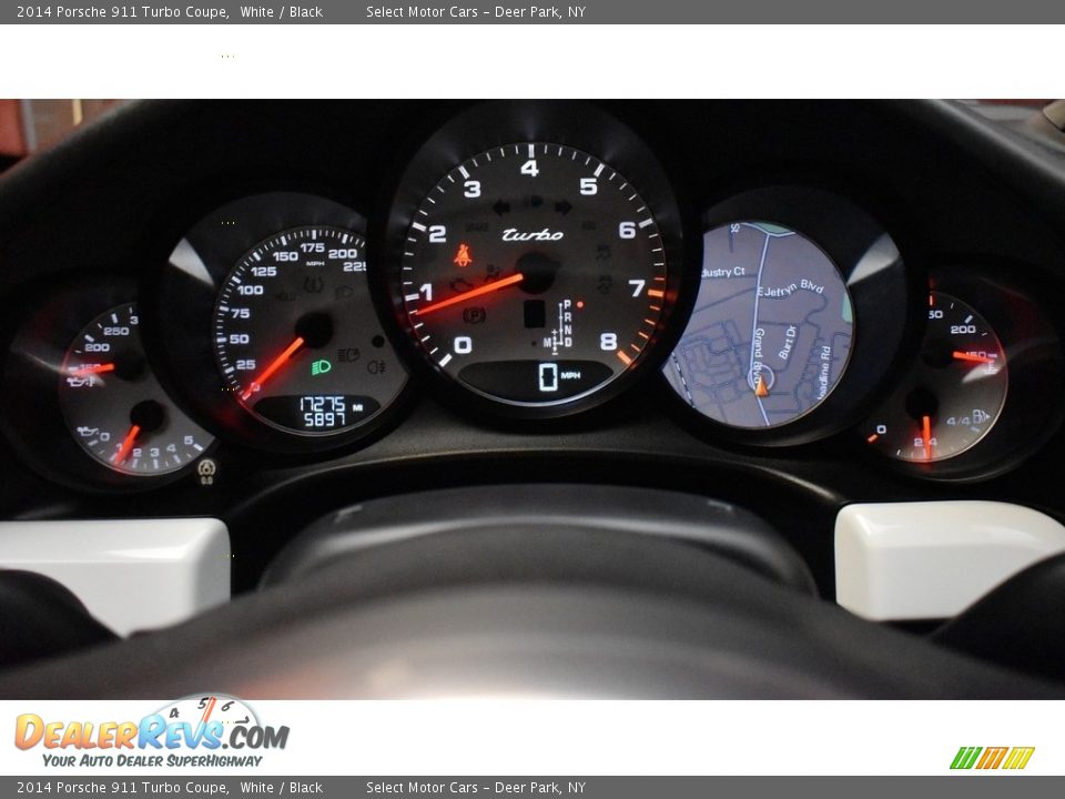 2014 Porsche 911 Turbo Coupe Gauges Photo #27