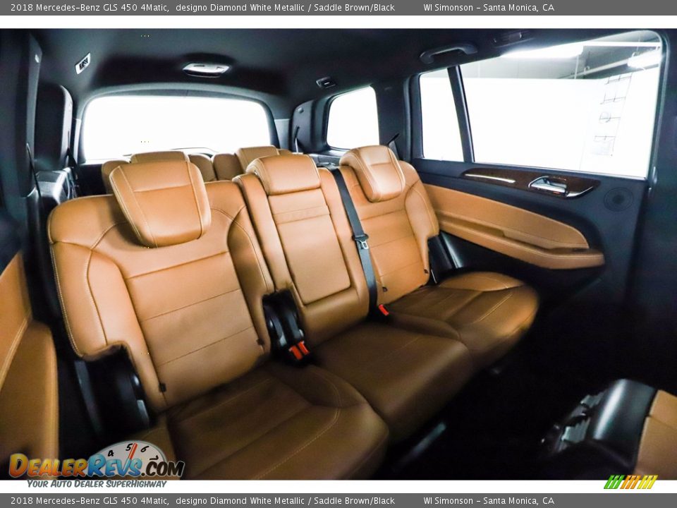 Rear Seat of 2018 Mercedes-Benz GLS 450 4Matic Photo #35