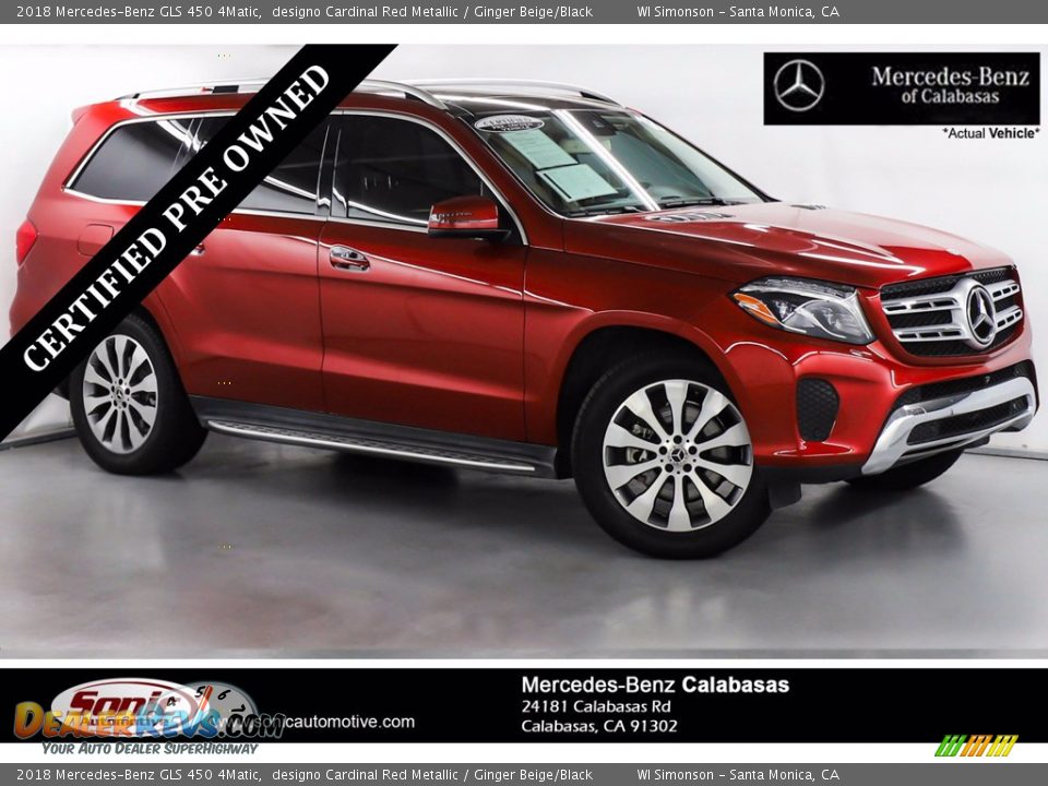 Dealer Info of 2018 Mercedes-Benz GLS 450 4Matic Photo #1