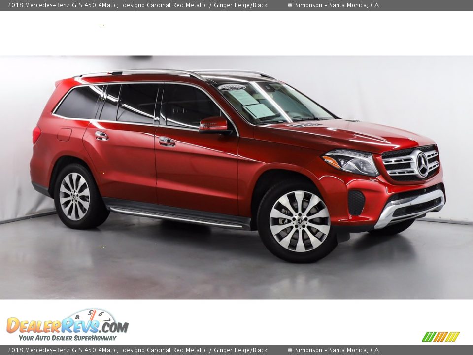 Front 3/4 View of 2018 Mercedes-Benz GLS 450 4Matic Photo #2