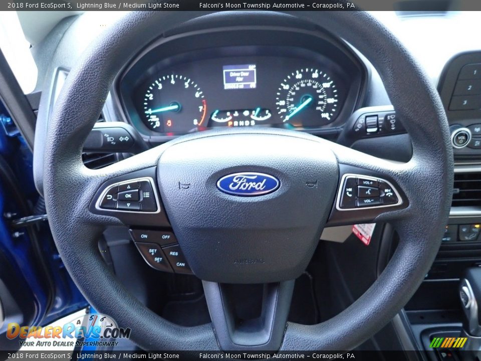 2018 Ford EcoSport S Steering Wheel Photo #25