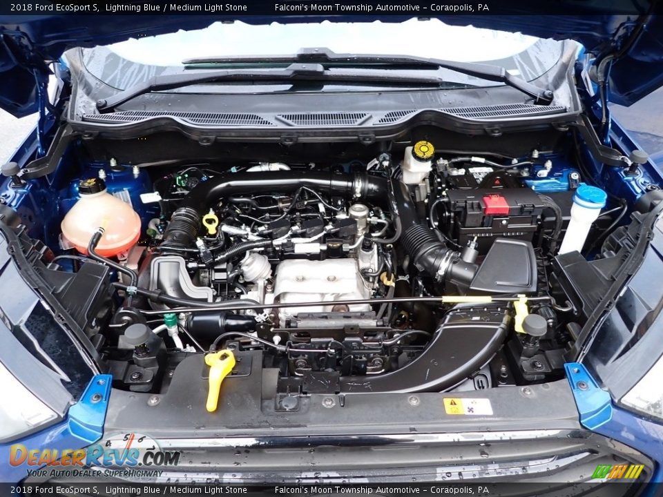 2018 Ford EcoSport S 1.0 Liter DI EcoBoost Turbocharged DOHC 12-Valve Ti-VCT 3 Cylinder Engine Photo #30
