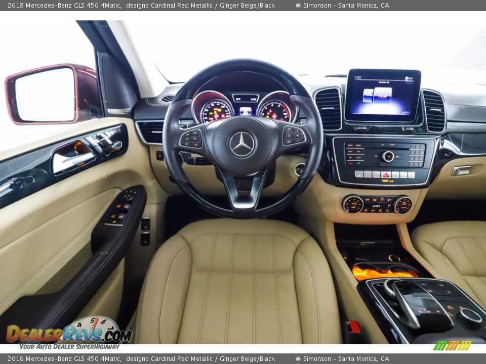 Dashboard of 2018 Mercedes-Benz GLS 450 4Matic Photo #24