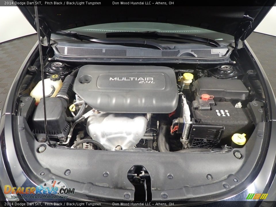 2014 Dodge Dart SXT Pitch Black / Black/Light Tungsten Photo #7