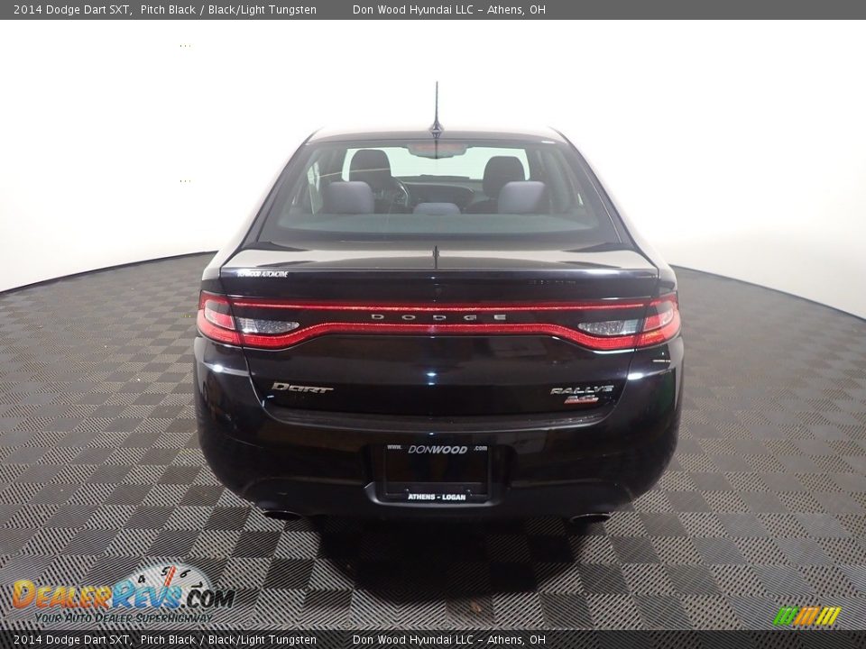 2014 Dodge Dart SXT Pitch Black / Black/Light Tungsten Photo #13