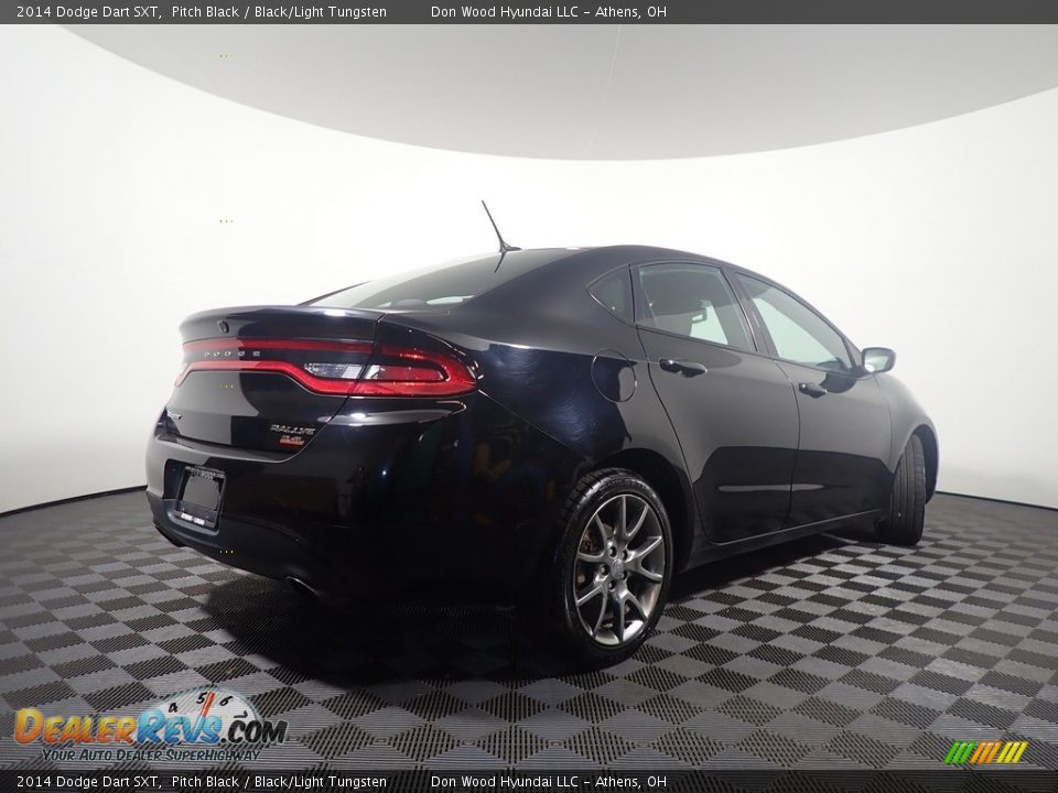 2014 Dodge Dart SXT Pitch Black / Black/Light Tungsten Photo #16