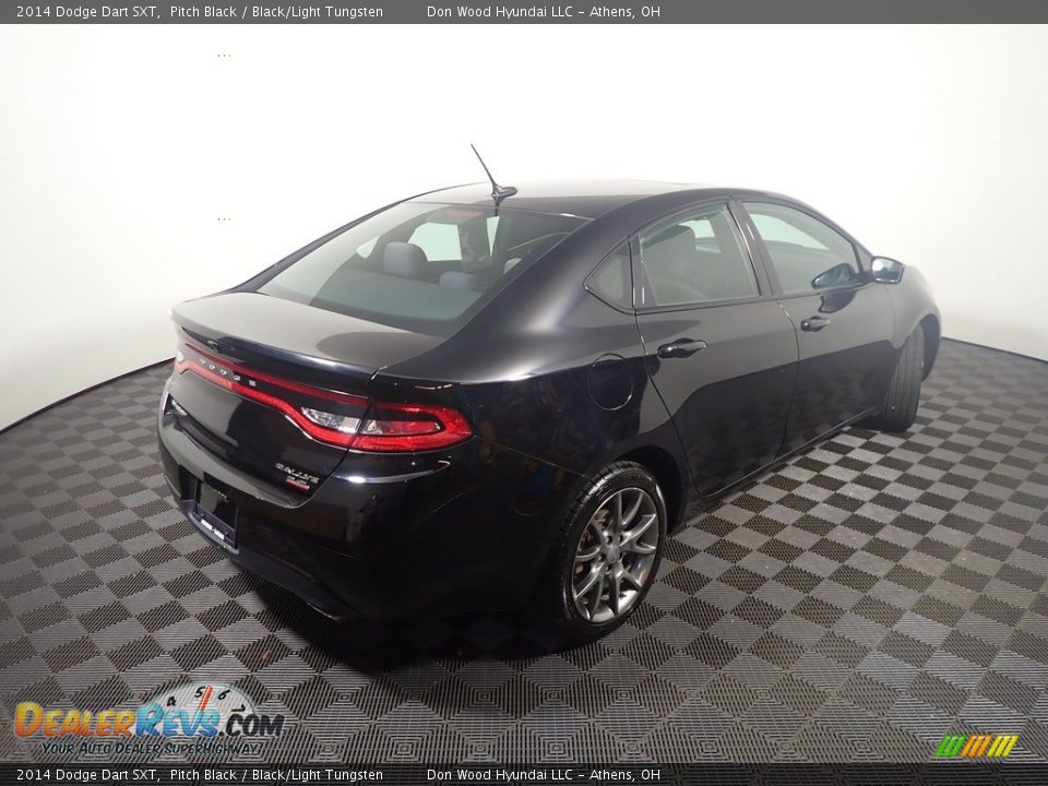 2014 Dodge Dart SXT Pitch Black / Black/Light Tungsten Photo #17
