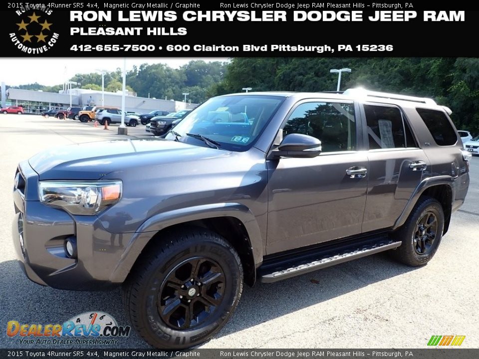 2015 Toyota 4Runner SR5 4x4 Magnetic Gray Metallic / Graphite Photo #1