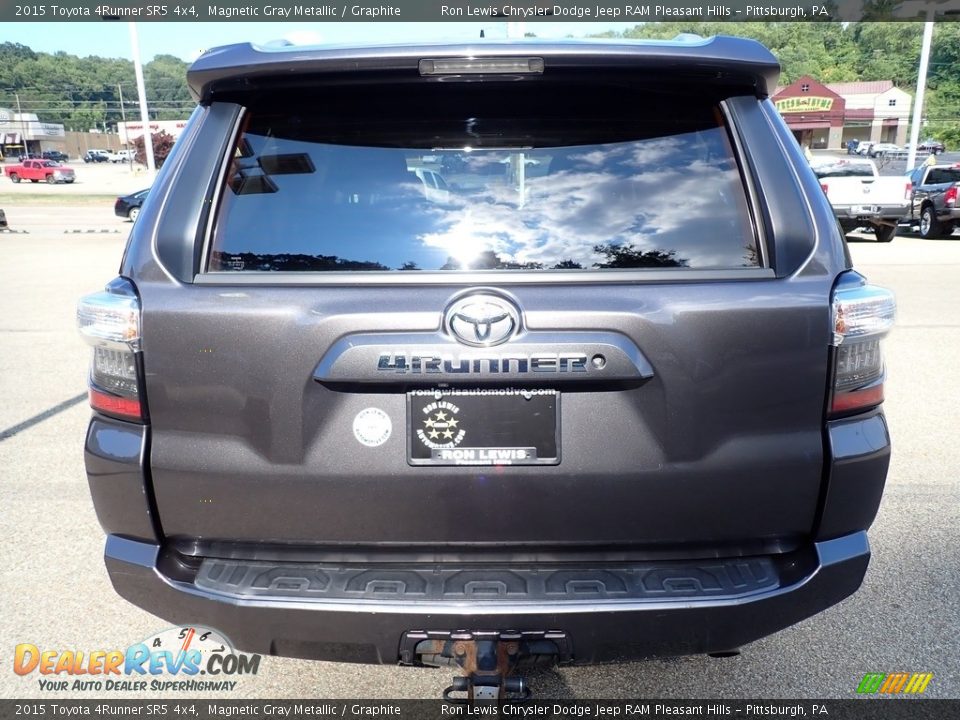 2015 Toyota 4Runner SR5 4x4 Magnetic Gray Metallic / Graphite Photo #4