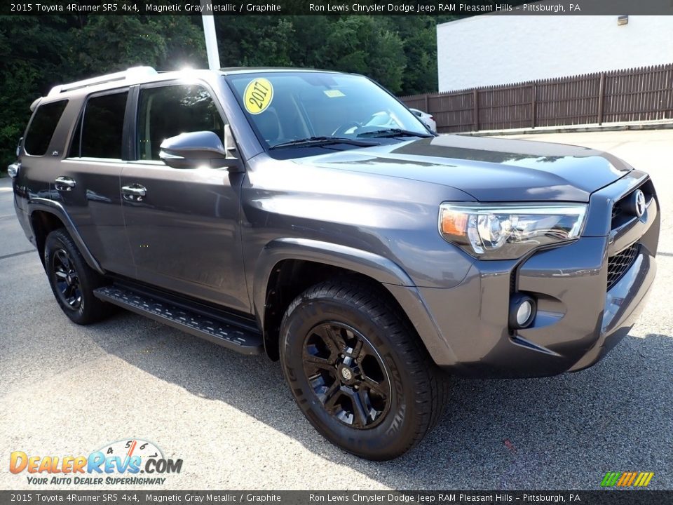 2015 Toyota 4Runner SR5 4x4 Magnetic Gray Metallic / Graphite Photo #8