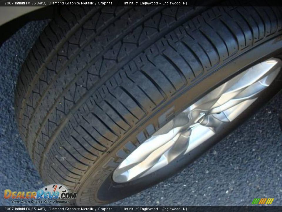 2007 Infiniti FX 35 AWD Diamond Graphite Metallic / Graphite Photo #32