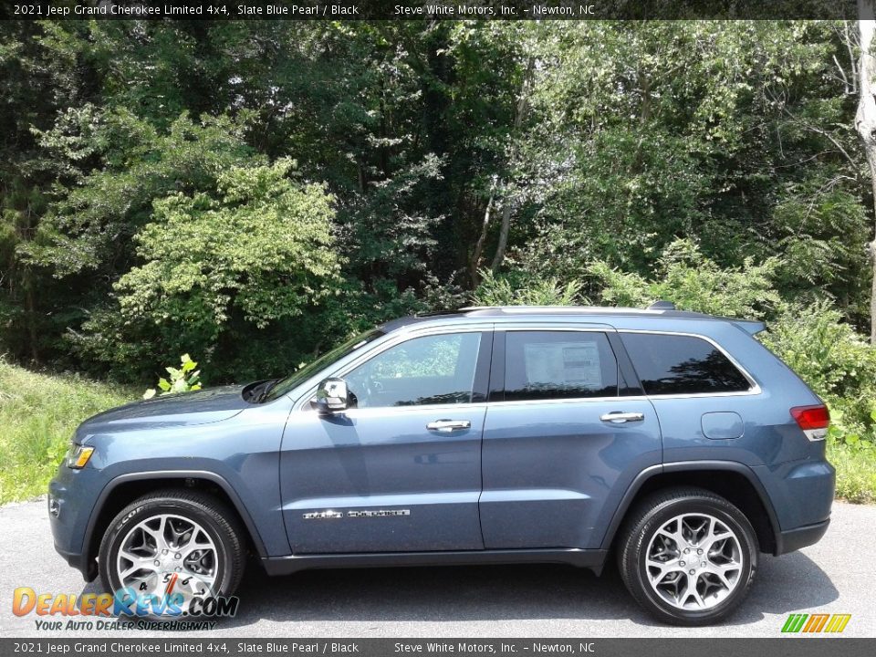 Slate Blue Pearl 2021 Jeep Grand Cherokee Limited 4x4 Photo #1