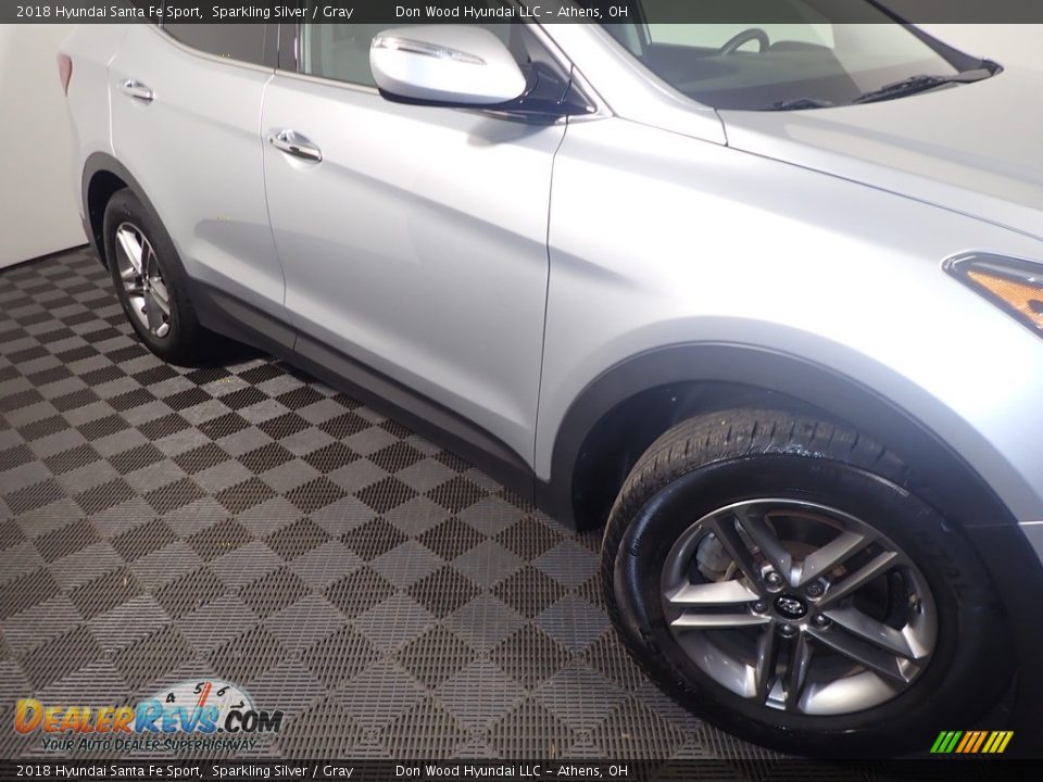 2018 Hyundai Santa Fe Sport Sparkling Silver / Gray Photo #6