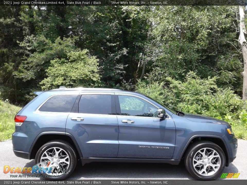 Slate Blue Pearl 2021 Jeep Grand Cherokee Limited 4x4 Photo #5