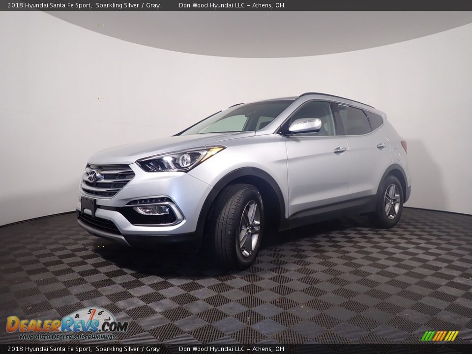 2018 Hyundai Santa Fe Sport Sparkling Silver / Gray Photo #10