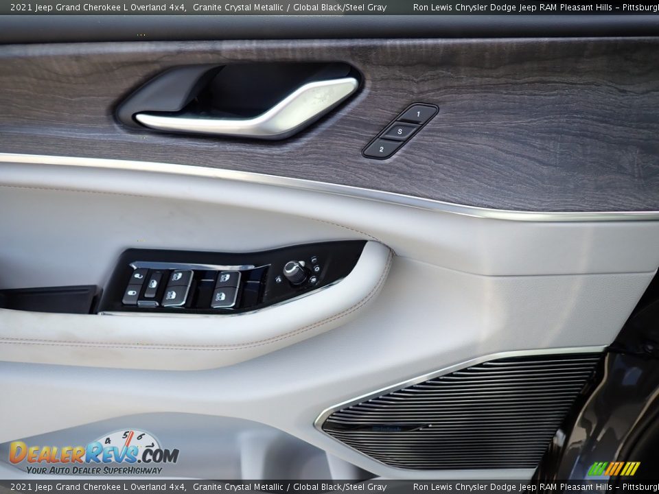 Door Panel of 2021 Jeep Grand Cherokee L Overland 4x4 Photo #14