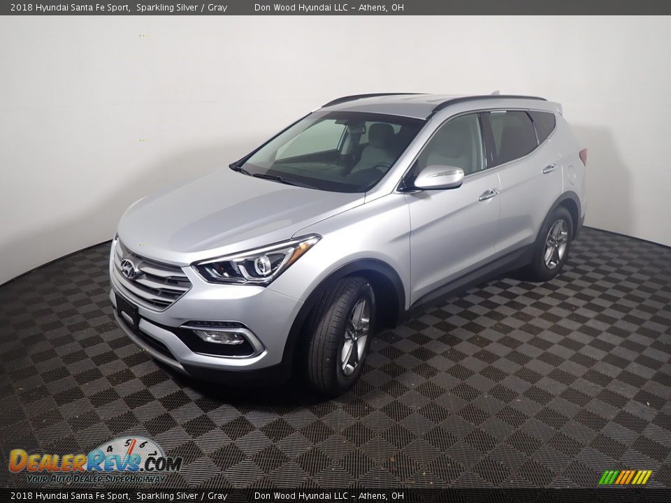 2018 Hyundai Santa Fe Sport Sparkling Silver / Gray Photo #11