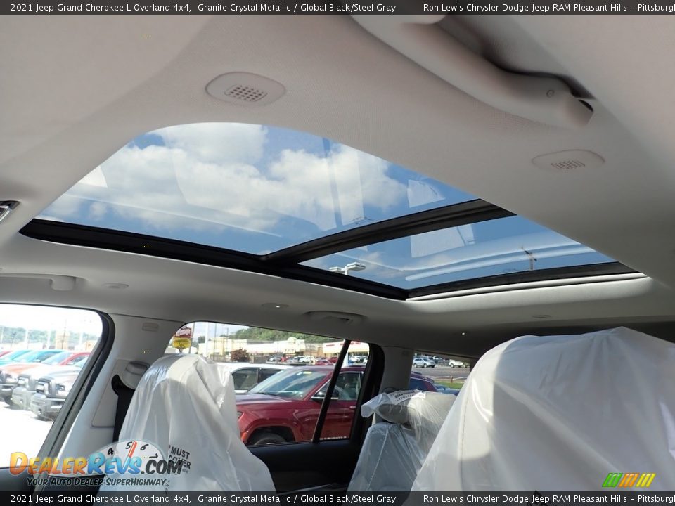 Sunroof of 2021 Jeep Grand Cherokee L Overland 4x4 Photo #17