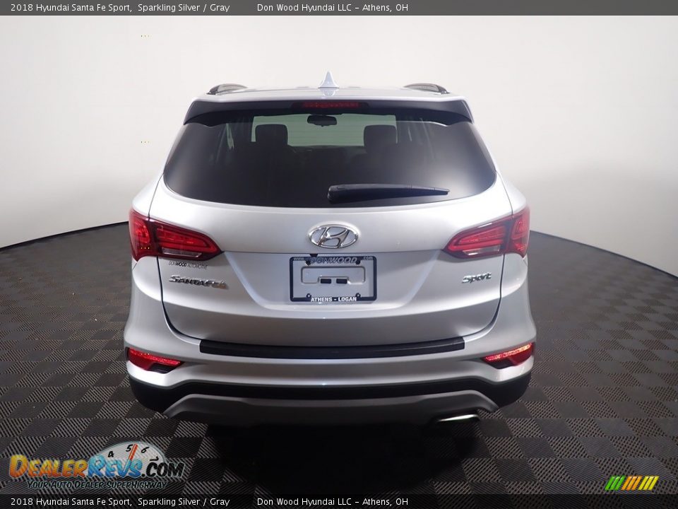 2018 Hyundai Santa Fe Sport Sparkling Silver / Gray Photo #15