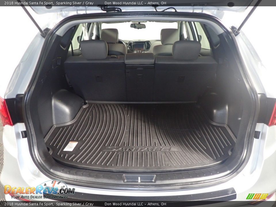 2018 Hyundai Santa Fe Sport Sparkling Silver / Gray Photo #17