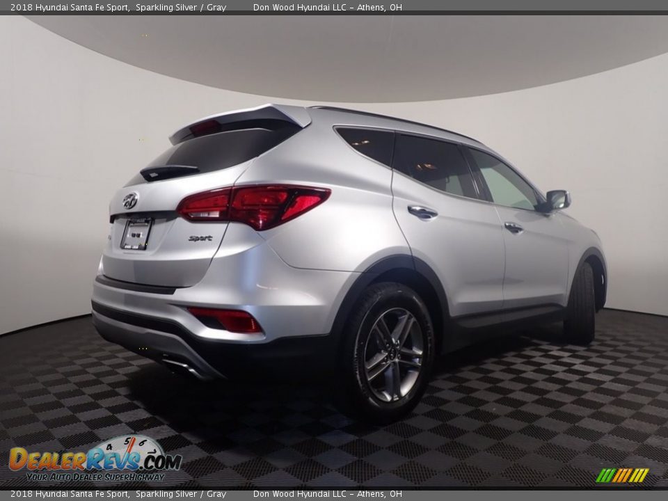 2018 Hyundai Santa Fe Sport Sparkling Silver / Gray Photo #18