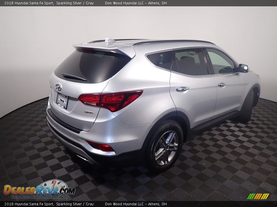 2018 Hyundai Santa Fe Sport Sparkling Silver / Gray Photo #19
