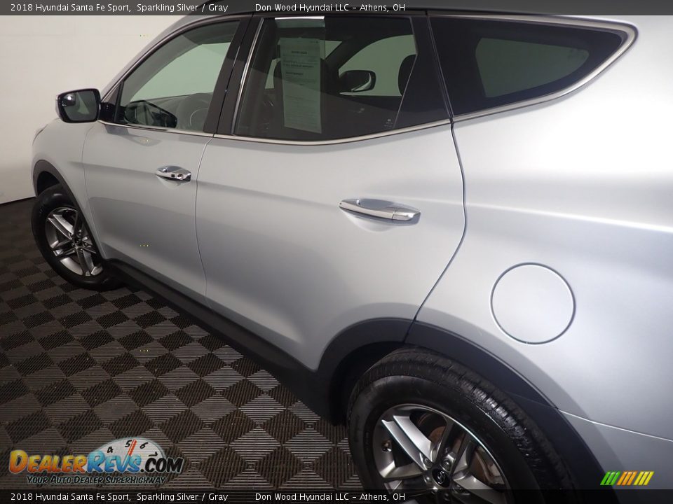 2018 Hyundai Santa Fe Sport Sparkling Silver / Gray Photo #20
