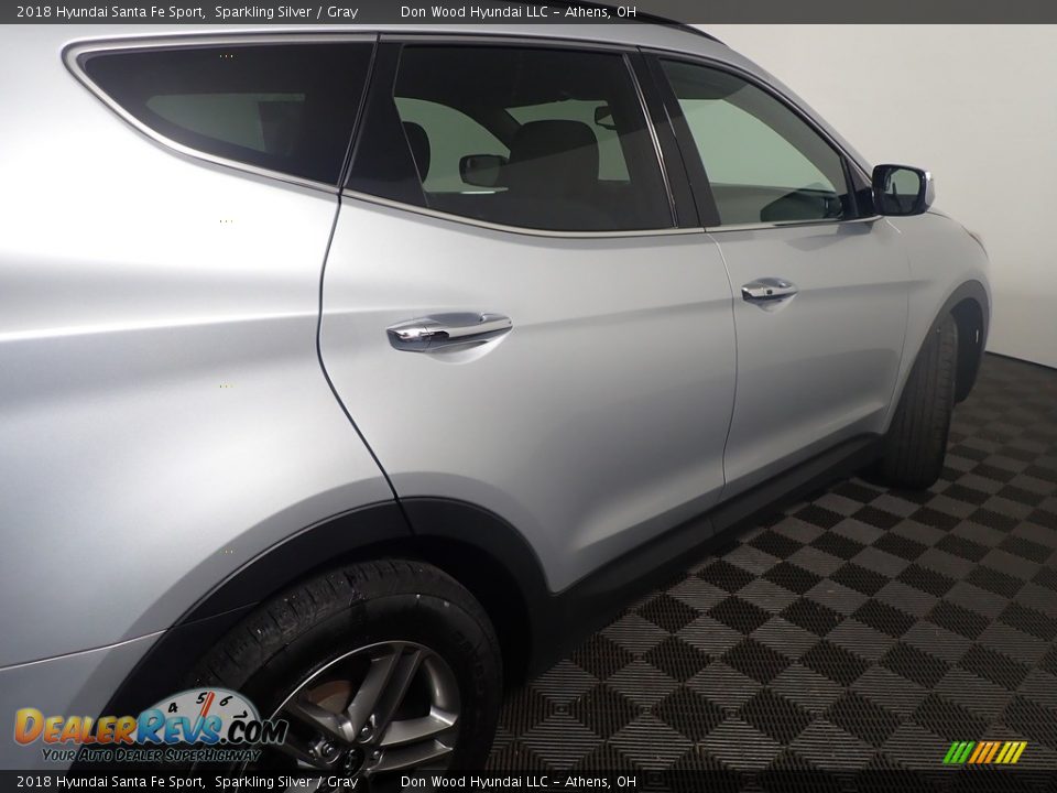 2018 Hyundai Santa Fe Sport Sparkling Silver / Gray Photo #21