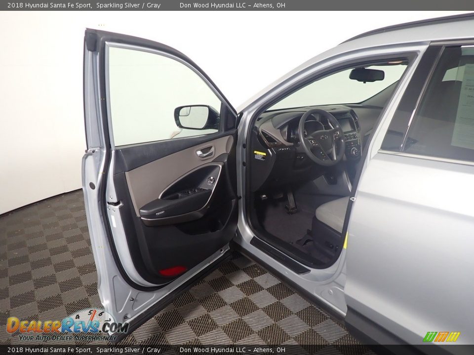 2018 Hyundai Santa Fe Sport Sparkling Silver / Gray Photo #22