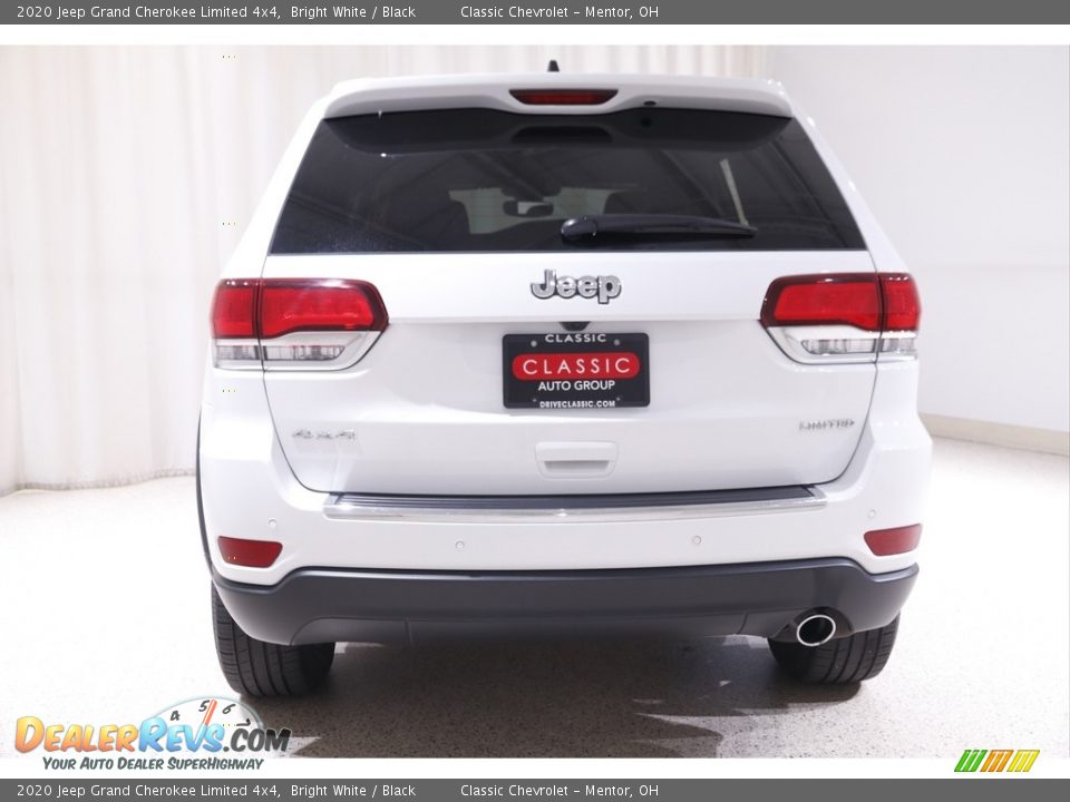 2020 Jeep Grand Cherokee Limited 4x4 Bright White / Black Photo #19