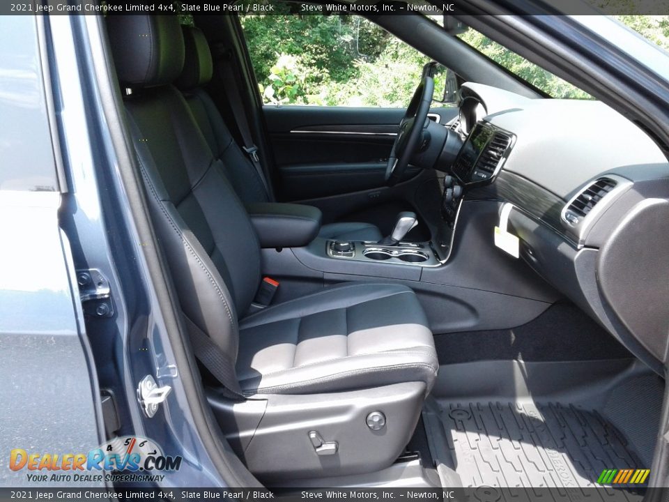 2021 Jeep Grand Cherokee Limited 4x4 Slate Blue Pearl / Black Photo #17