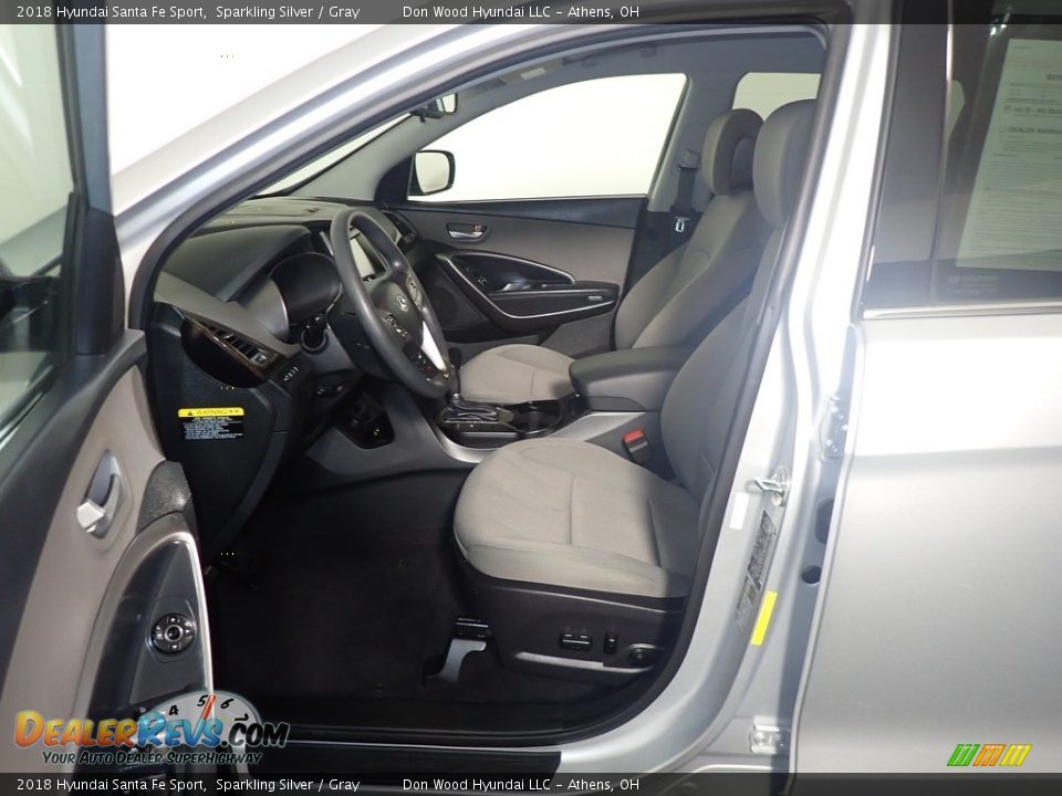 2018 Hyundai Santa Fe Sport Sparkling Silver / Gray Photo #24