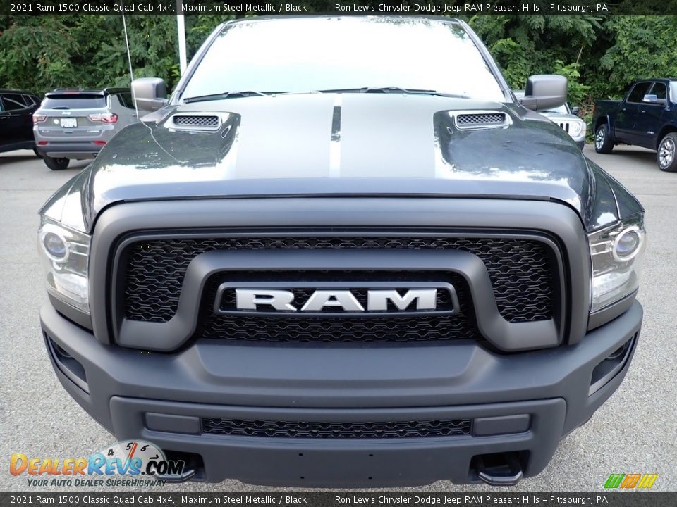 2021 Ram 1500 Classic Quad Cab 4x4 Maximum Steel Metallic / Black Photo #8