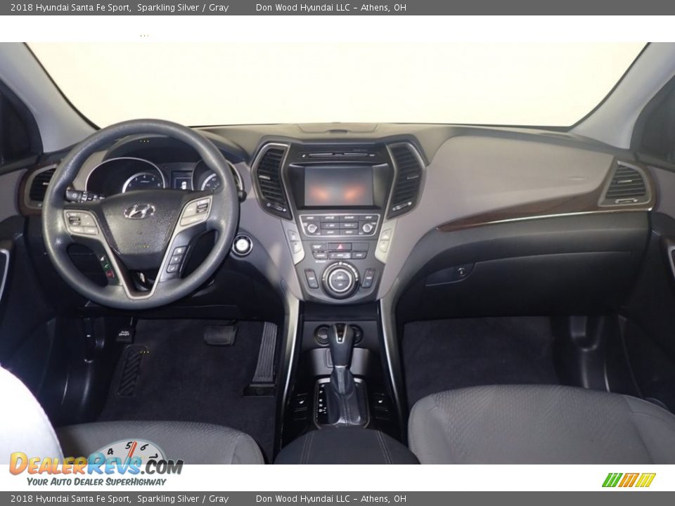 2018 Hyundai Santa Fe Sport Sparkling Silver / Gray Photo #26