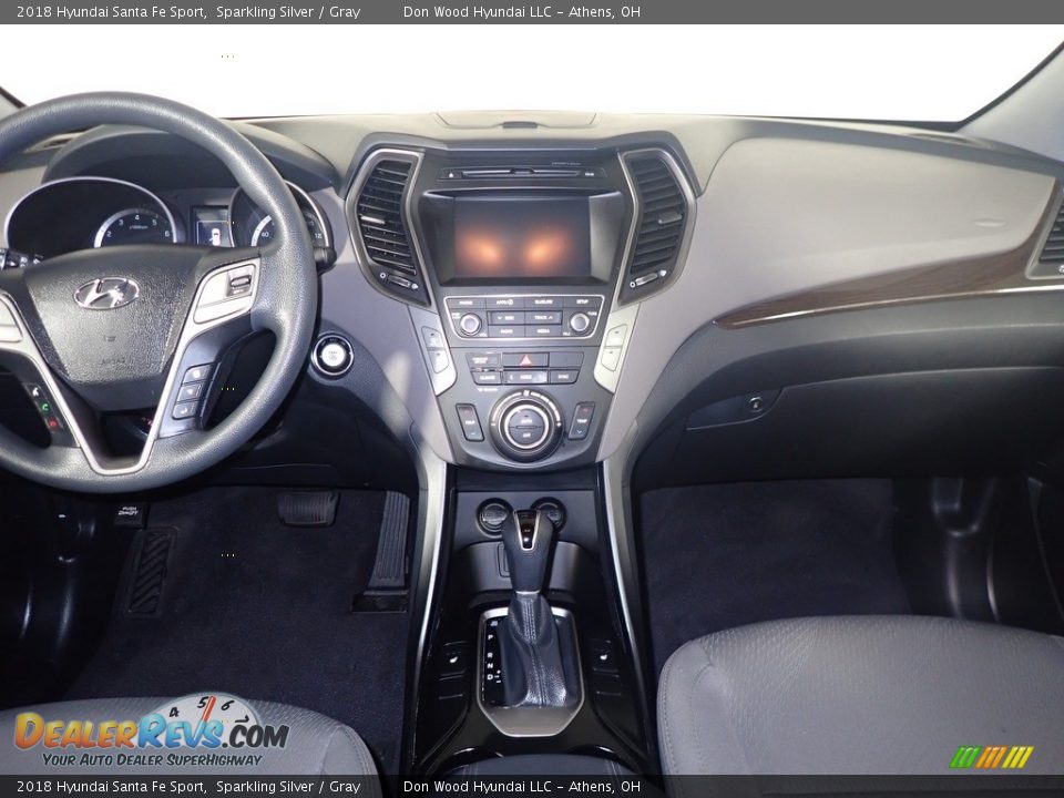 2018 Hyundai Santa Fe Sport Sparkling Silver / Gray Photo #27