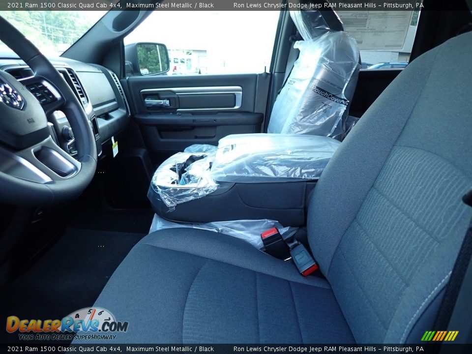 2021 Ram 1500 Classic Quad Cab 4x4 Maximum Steel Metallic / Black Photo #10