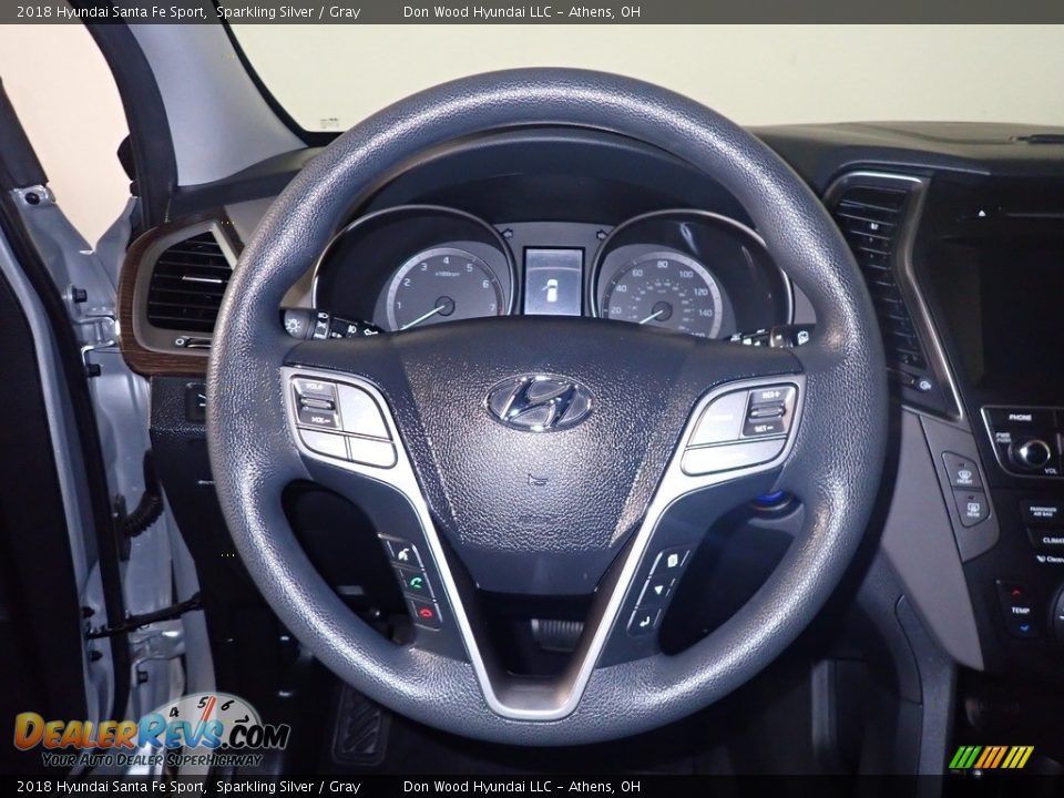 2018 Hyundai Santa Fe Sport Sparkling Silver / Gray Photo #29