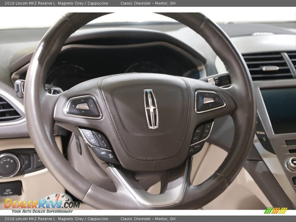 2019 Lincoln MKZ Reserve I Steering Wheel Photo #7