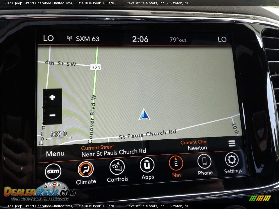 Navigation of 2021 Jeep Grand Cherokee Limited 4x4 Photo #24