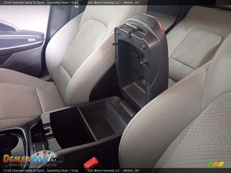 2018 Hyundai Santa Fe Sport Sparkling Silver / Gray Photo #34