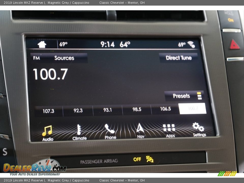 Audio System of 2019 Lincoln MKZ Reserve I Photo #10