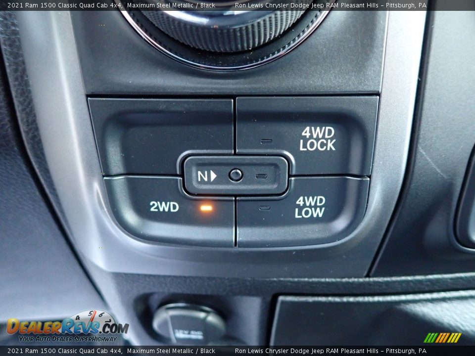 2021 Ram 1500 Classic Quad Cab 4x4 Maximum Steel Metallic / Black Photo #16