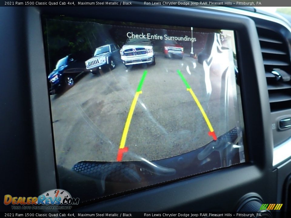2021 Ram 1500 Classic Quad Cab 4x4 Maximum Steel Metallic / Black Photo #19