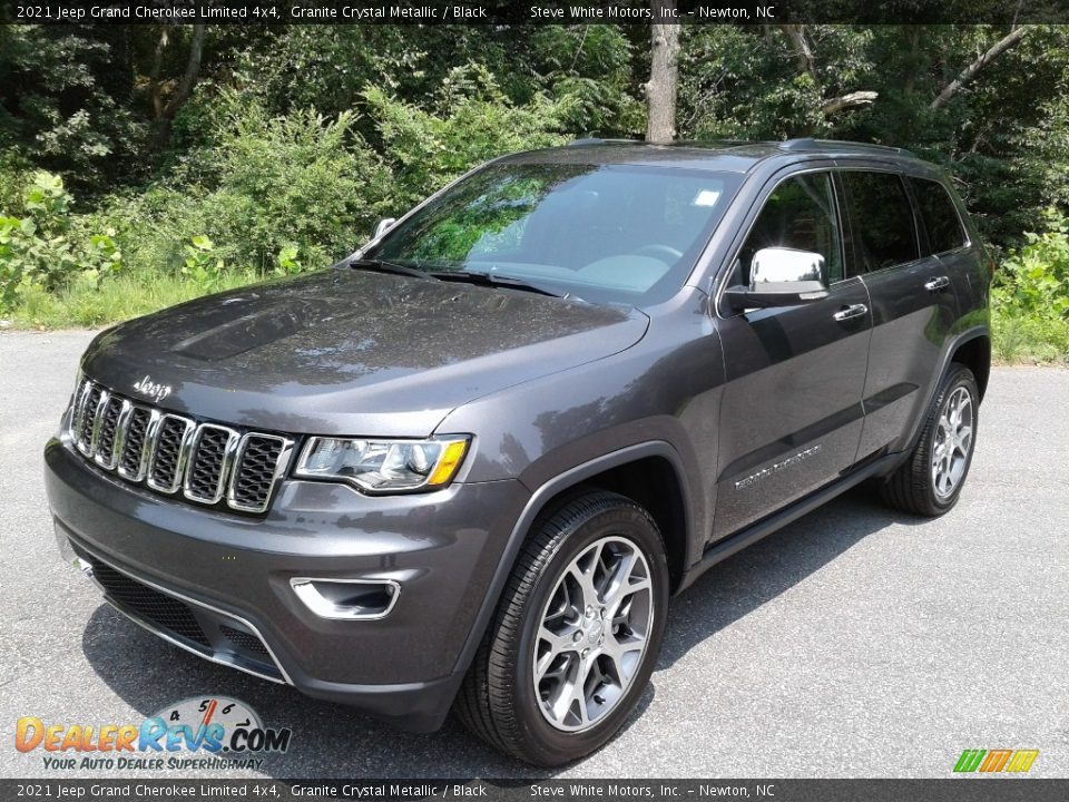 2021 Jeep Grand Cherokee Limited 4x4 Granite Crystal Metallic / Black Photo #2